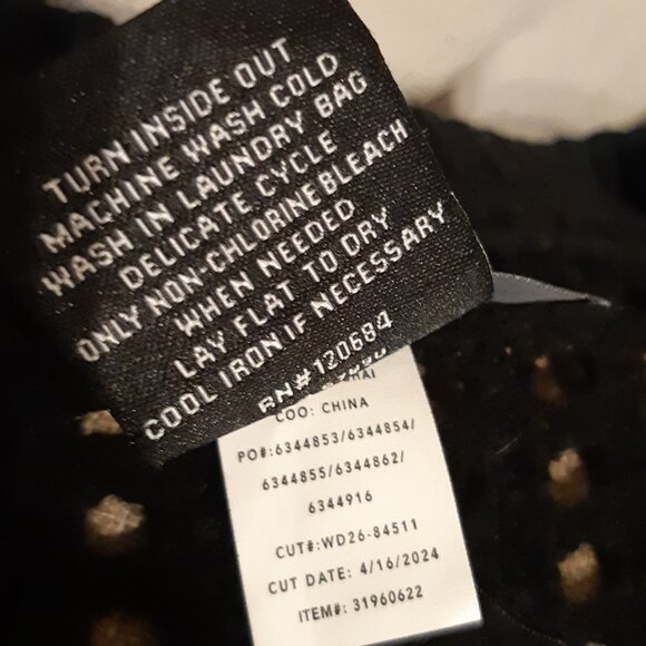 Social Collision Rainbow Icon Crop Knit Black Cardigan XL - Picture 13 of 13